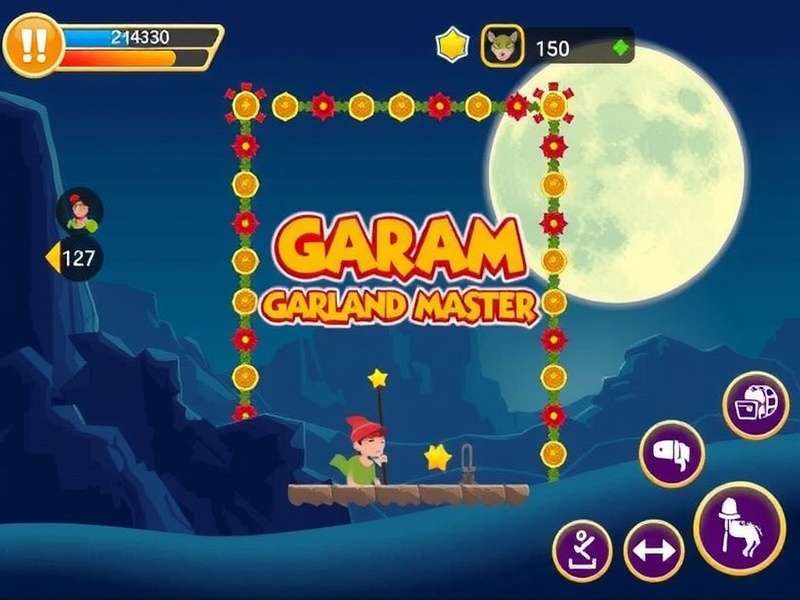 Garam Garland Master Game Screenshot